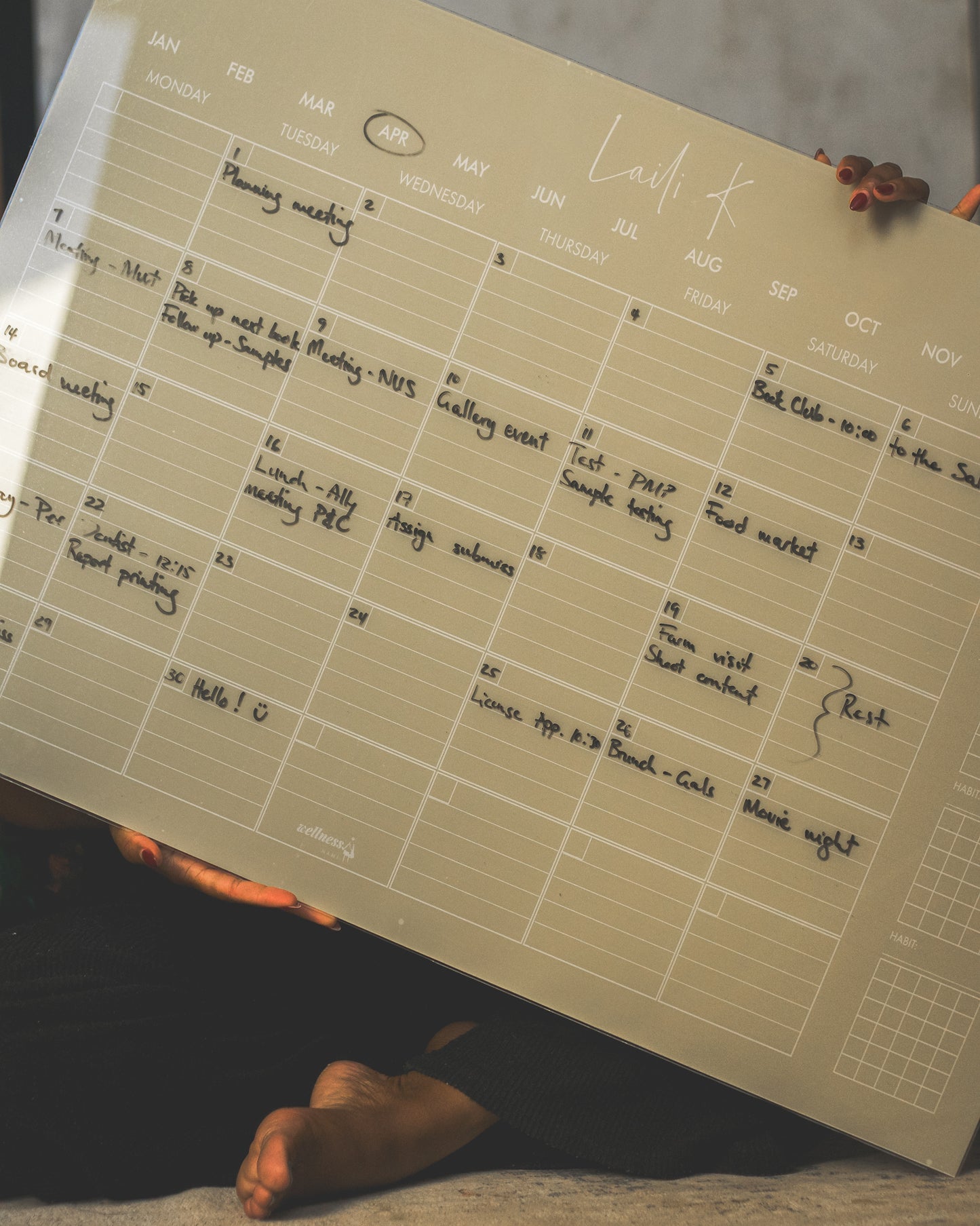 Monthly Planner Calendar