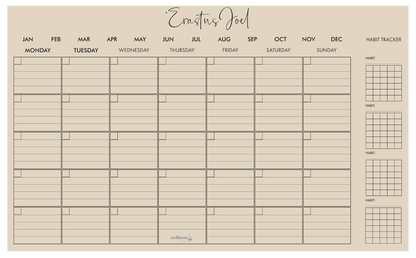 Monthly Planner Calendar